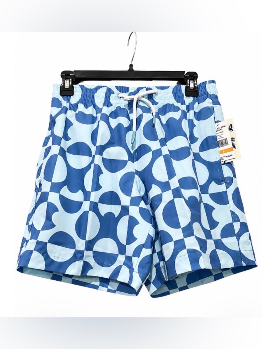 Trunks Surf & Swim Trunks board shorts Mens small Blue mesh lined waist